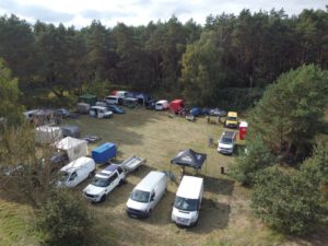 Fahrerlager Motocross